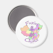 Fuxin China Magneet (Voorkant / Achterkant)