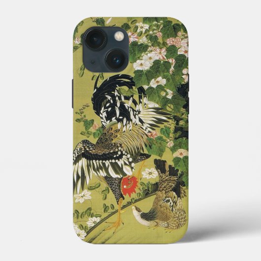 Fuyo Soukeizu Painting van Ito Jakuchu Case-Mate iPhone Case (Achterkant)
