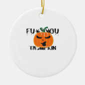 Fuyou Trumpkin V2 Classic Keramisch Ornament (Voorkant)