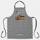 Fuyu Japanse Winter Seizoen Art Schort (Voorkant)