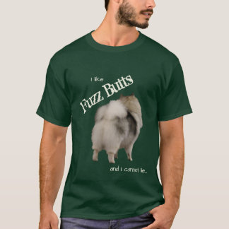 Fuzz Butts T-Shirt van BeauKeeshonden