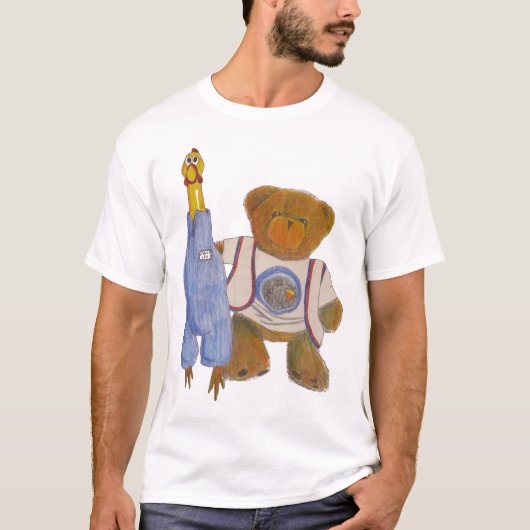 Fuzz en Camilla Pencil Sketch T-shirt (Voorkant)