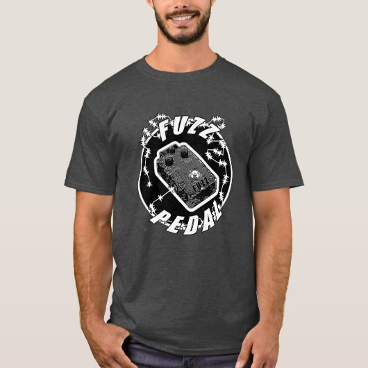 Fuzz Pedal T-shirt (Voorkant)