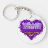 fuzzball sleutelhanger (Voorkant)