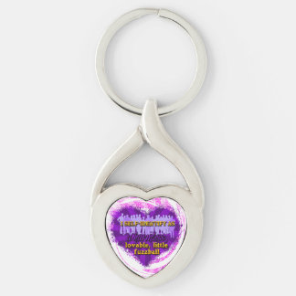 fuzzball sleutelhanger