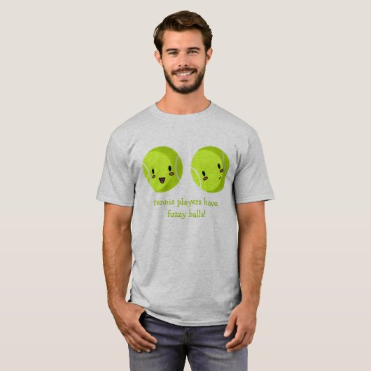 Fuzzy Balls T-shirt (Voorkant volledig)