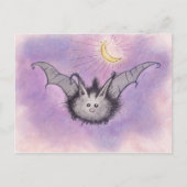 Fuzzy Bat Briefkaart (Voorkant)