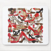 [fuzzy]Bedrukte schoenen!REMOVE! Muismat (Voorkant)