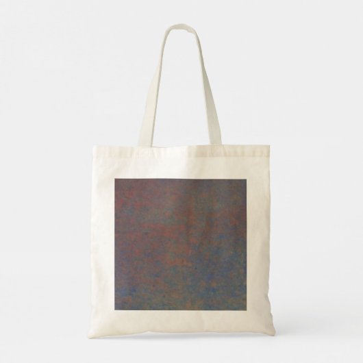 Fuzzy Blue Shopping Bag Design. Tote Bag (Achterkant)