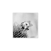 Fuzzy Bumble Rubberstempel (Afrduk)