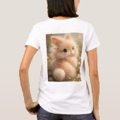 Fuzzy Bunny: Bunny Liefde T-shirt (Achterkant)
