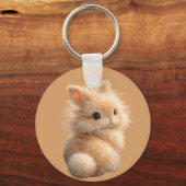 Fuzzy bunny sleutelhanger (Voorkant)