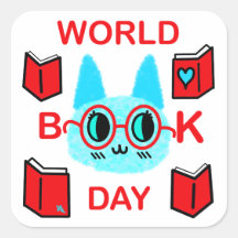 Fuzzy Cat Wereldboekendag