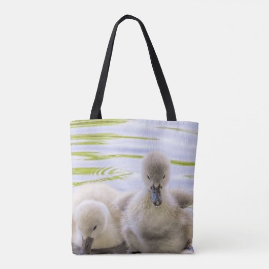 Fuzzy cygnets - tas (Achterkant)