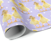 fuzzy dekletspraat op pooldots cadeaupapier (Rol Hoek)