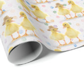 fuzzy dekletspraat op pooldots cadeaupapier (Rol Hoek)