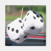 Fuzzy Dice Magneet (Voorkant)