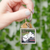 Fuzzy Dice Sleutelhanger (Hand)