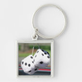 Fuzzy Dice Sleutelhanger (Voorkant)