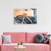 Fuzzy Dobbelstenen Canvas Afdruk (Insitu (Woonkamer))