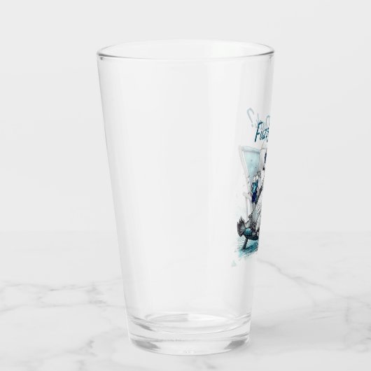 Fuzzy Duck Glas (Rechts)