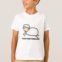 Fuzzy en fabelachtig t-shirt