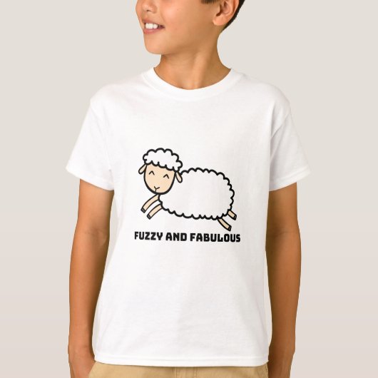Fuzzy en fabelachtig t-shirt (Voorkant)