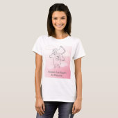 Fuzzy Express® Angel Dog T-shirt (Voorkant volledig)