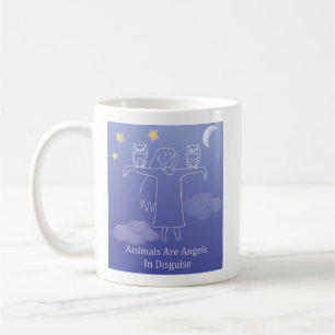 Fuzzy Express® Angel Owl Koffiemok
