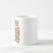 Fuzzy Express® Giraffe Animal Print Koffiemok (Center)