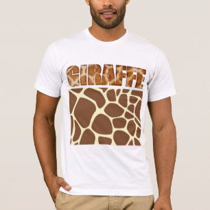 Fuzzy Express® Giraffe Animal Print T-shirt
