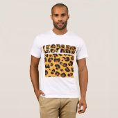 Fuzzy Express® Leopard Animal Print T-shirt (Voorkant volledig)