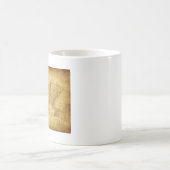 Fuzzy Express® oude kaart Koffiemok (Center)