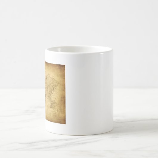 Fuzzy Express® oude kaart Koffiemok (Center)