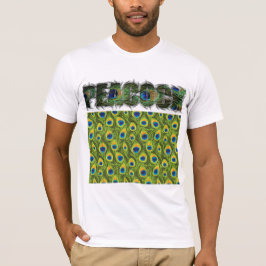 Fuzzy Express® Peacock Animal Print T-shirt