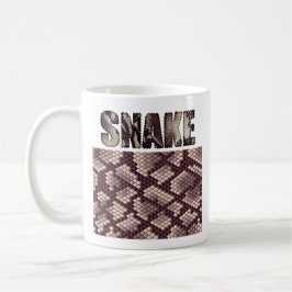 Fuzzy Express® Snake Animal Print Koffiemok