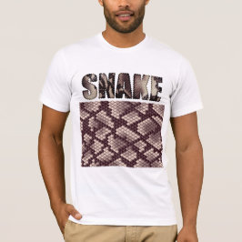 Fuzzy Express® Snake Animal Print T-shirt