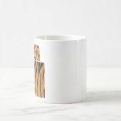 Fuzzy Express® Tiger Animal Print Koffiemok (Center)