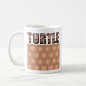 Fuzzy Express® Turtle Animal Print Koffiemok (Links)