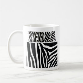 Fuzzy Express® Zebra Animal Print Koffiemok