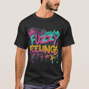 Fuzzy Feelings Grafisch T-shirt - Gezellig & Trend