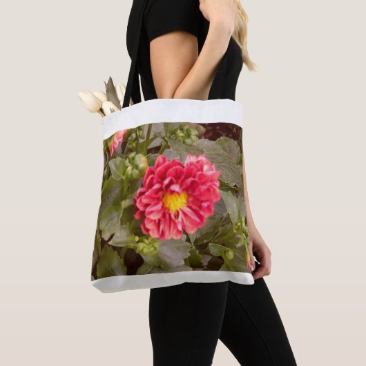 Fuzzy Flower Tote Bag (Dichtbij)