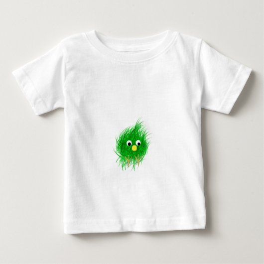 Fuzzy groen gezicht (Voorkant)
