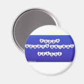 Fuzzy Hearts Magnet (Voorkant / Achterkant)