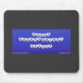 Fuzzy Hearts Muismat (Voorkant)