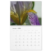 Fuzzy Iris Beards Bloem Fotokalender Kalender (Jan 2026)