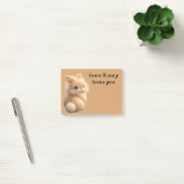 Fuzzy konijn: sommige konijn houdt van jou post-it® notes (Kantoor)