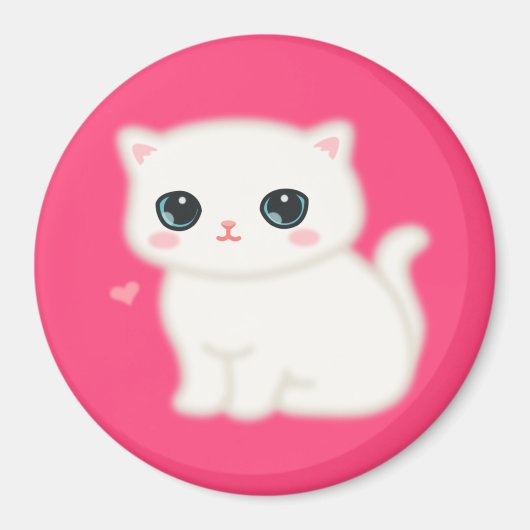 Fuzzy Little Thding Magneet (Voorkant)