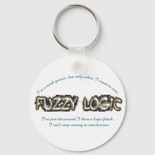 "Fuzzy Logic" Sleutelhanger (Voorkant)