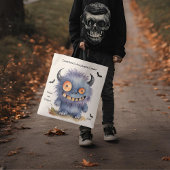 Fuzzy Monster Halloween Snoep Tote Bag